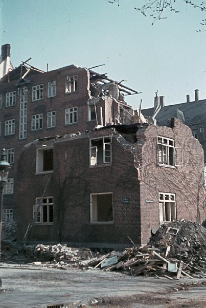The French school which was mistakenly bombed, and the surrounding neighborhoods. Sønder Boulevard 106. Photo: Jørgen Nielsen