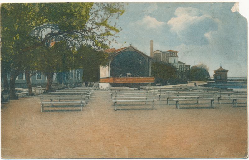 Postkaart. Vana kõlakoda. u. 1900. Värviline.