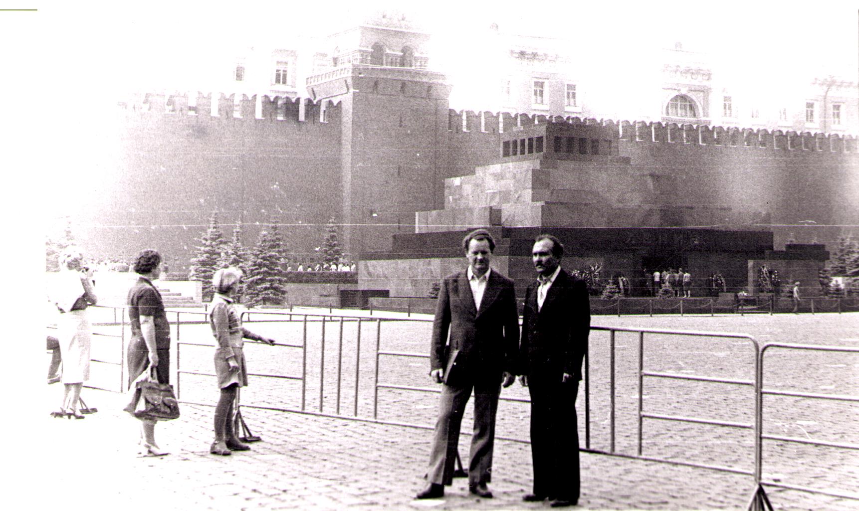 Lembit Roostar Moskvas enne Afganistaani sõitu, 1981.a