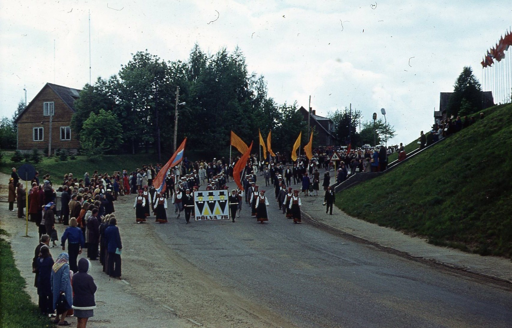 Laulupidu Põlvas 1976. a.