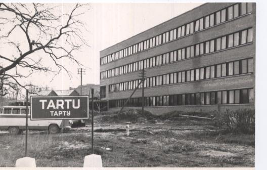 Põllumajanduse mehhaniseerimise teaduskonna õppehoone Tähtveres 1966
