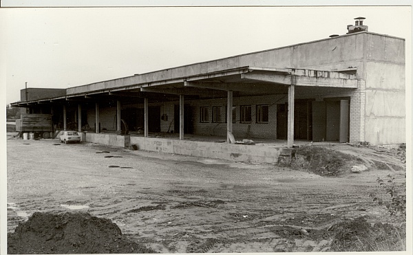 foto, Paide RTK Türi uue varumislao ehitus 1984.a.