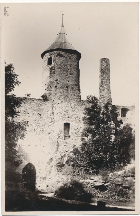 Fotopostkaart. Vahitorn. Haapsalu. 1930nd.