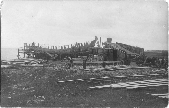 Laevaehitus. Mootorlaeva "Vaal" ehitamine Suursadamas 1932.a.