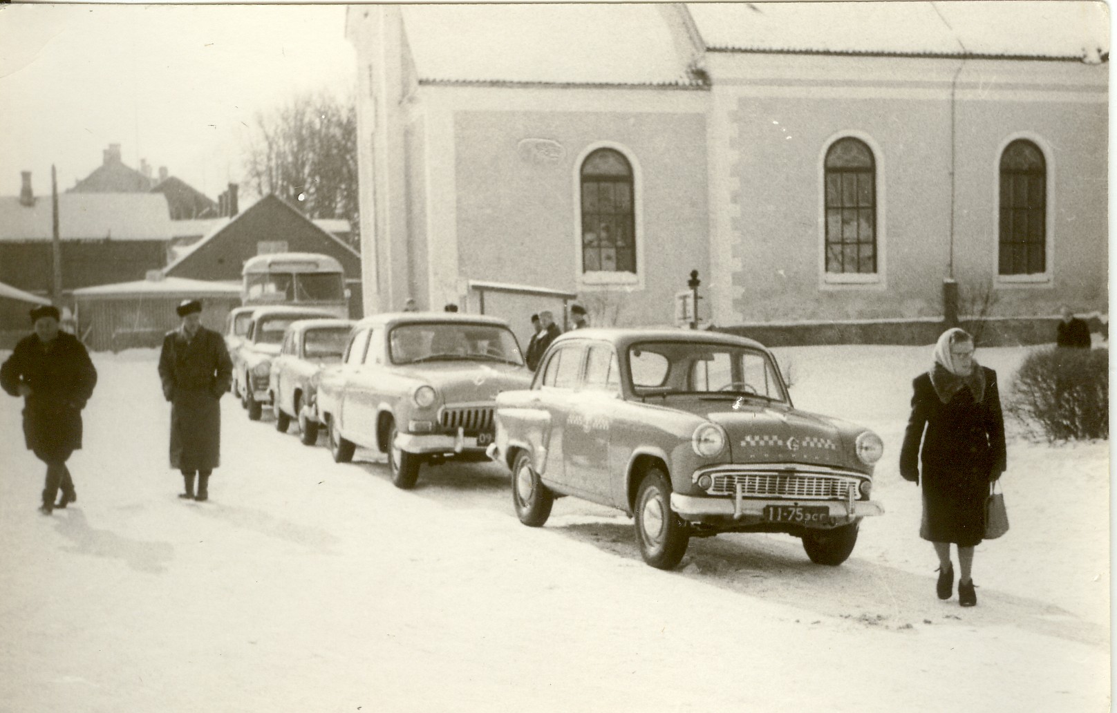 foto, taksopeatus Paides 1960-ndatel a.