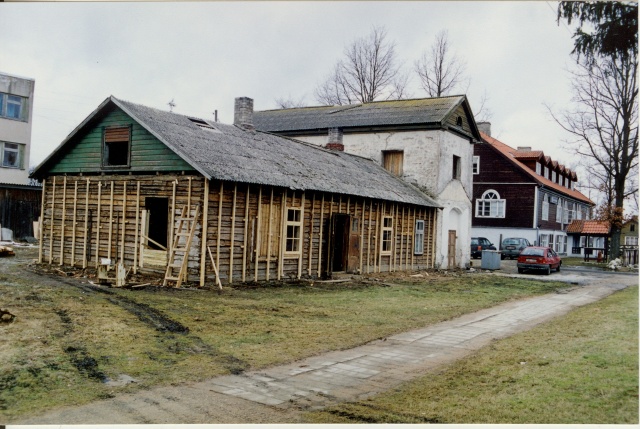 värvifoto Paide Tallinna tänav 1999