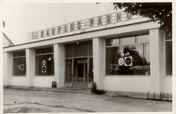 foto, Paide RTK kauplus "Pärnu" 1963.a.