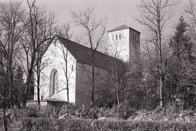 Märjamaa Church no view. Photo: V. Coast 1961