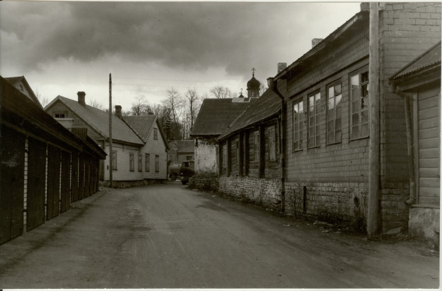 foto Paide Kitsas tänav 1985