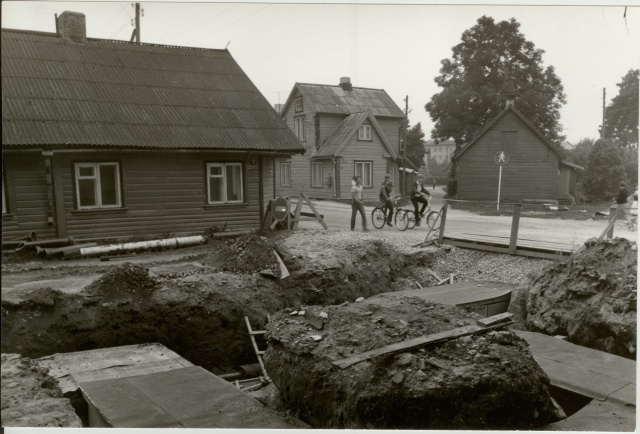 foto Paide Vainu tänav 1985