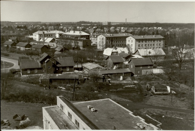 foto Paide Tööstuse tänav 1986