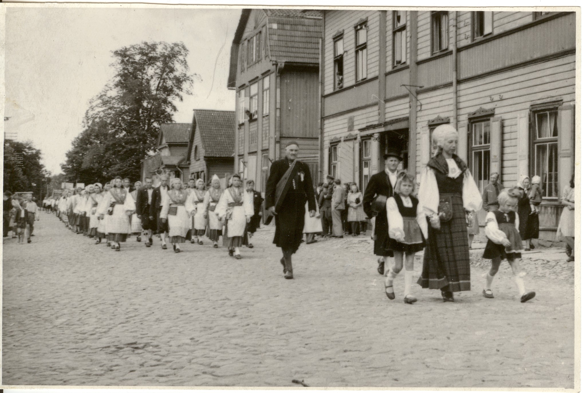 foto, Järvamaa laulupäev 1948.a. juulis