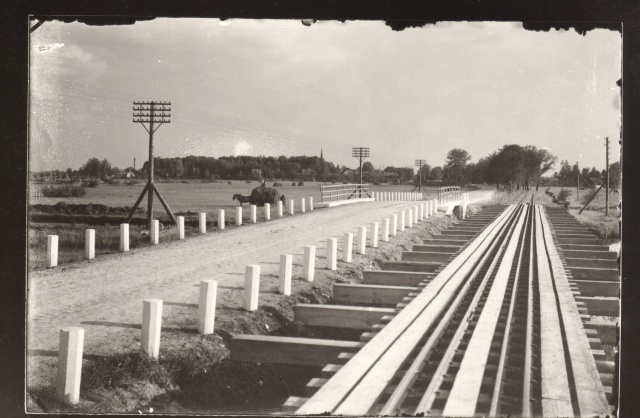 foto, raudtee Paide lähistel