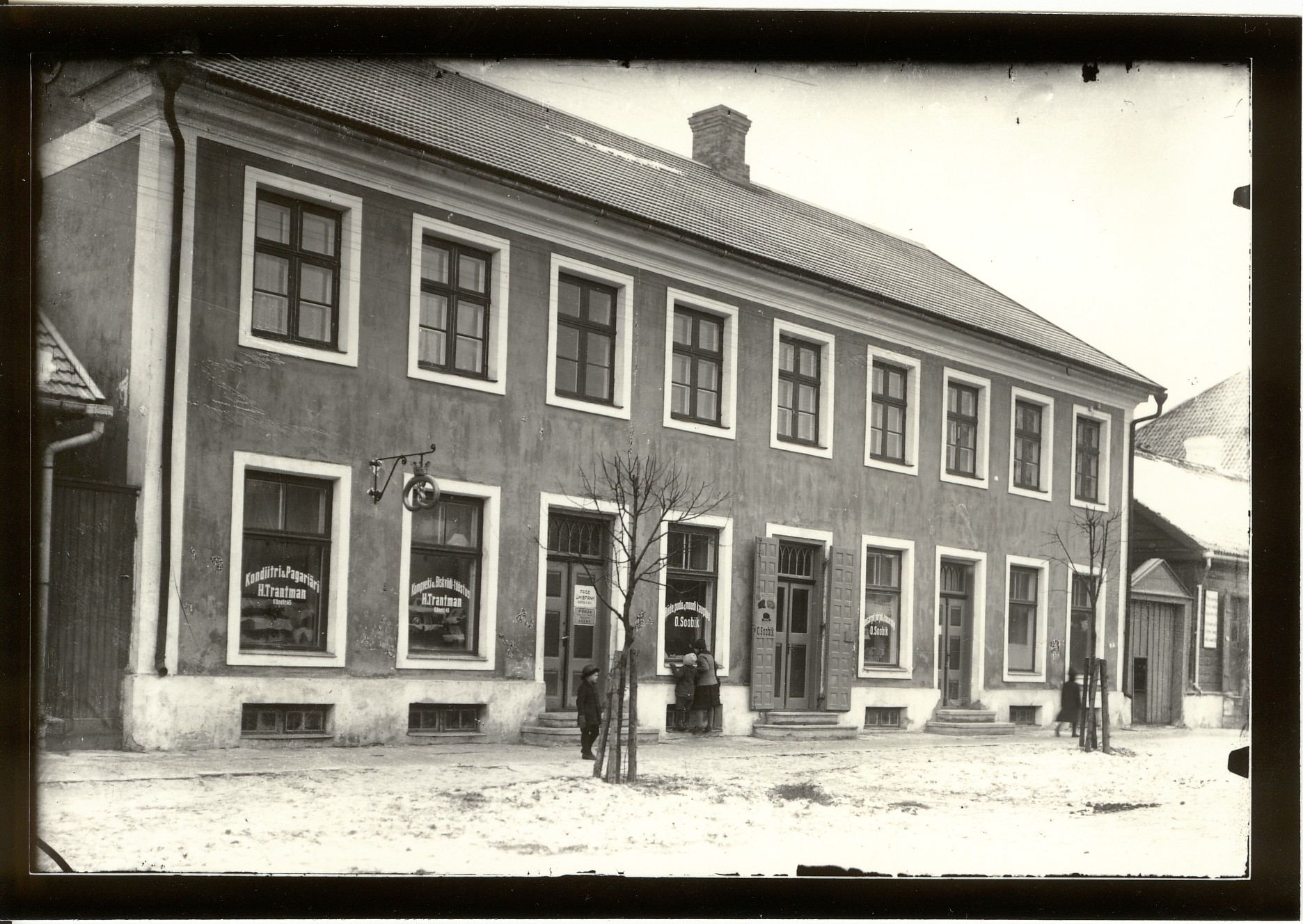 foto, hoone Tallinna t. 12 Paides 1921.a.
