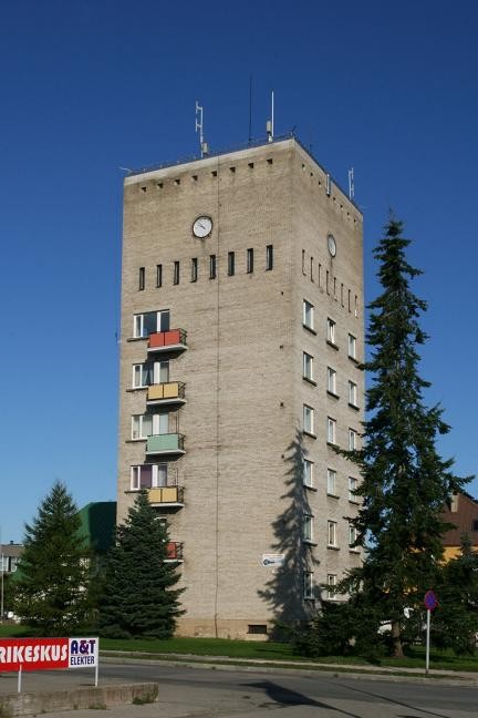 Water Tower West County Haapsalu City Posti tn 39