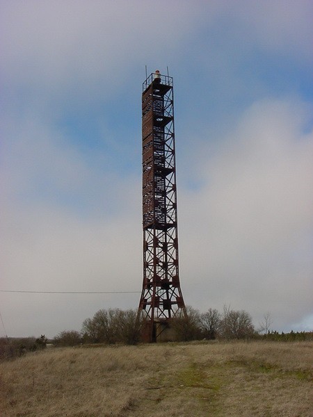Karala fire tower Saare county Lääne-Saare county Karala village
