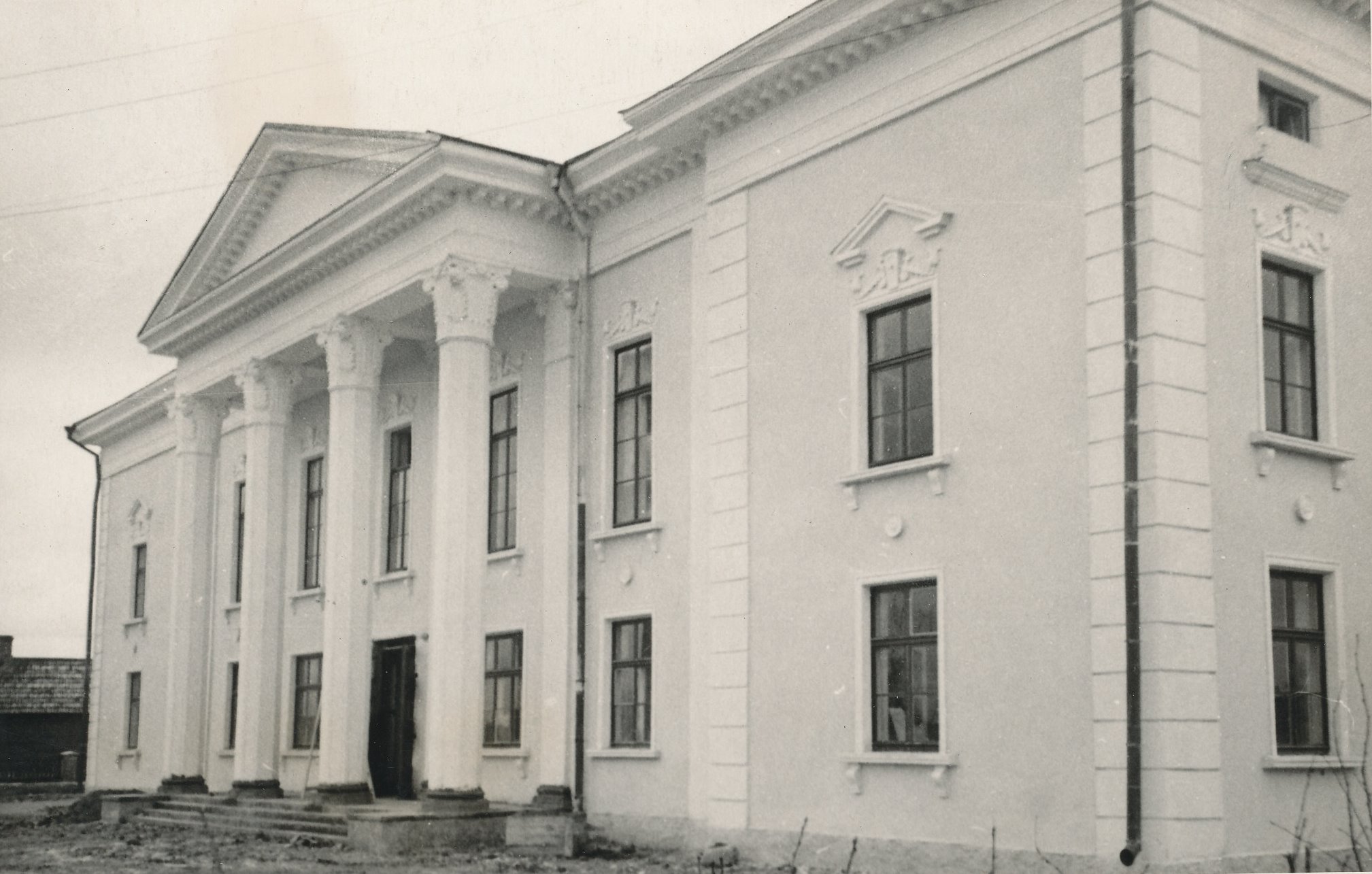 Foto. Vastseliina rajooni kultuurimaja 1954.a.