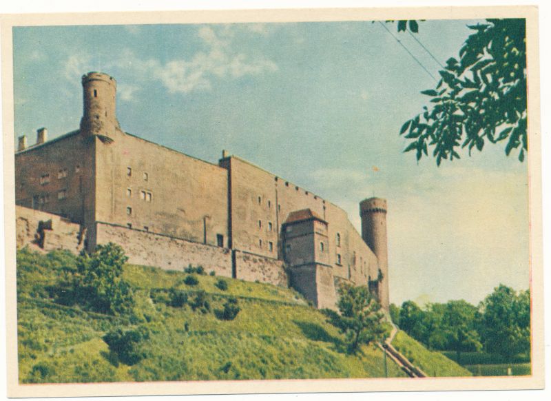 Postkaart. Tallinna vaade. Toompea. 1955.