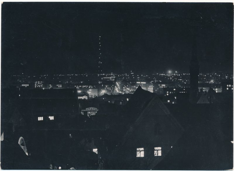 Fotopostkaart. Tallinna vaade. Öine vaade Toompealt. 1961. Foto: S. Sohv