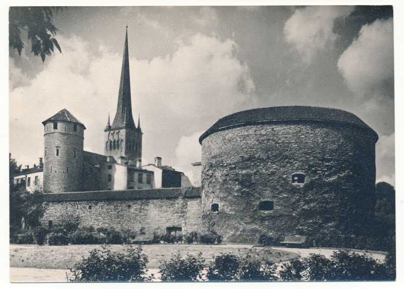 Fotopostkaart. Tallinna vaade. Paks Margareta. 1963. Foto. E. Saar