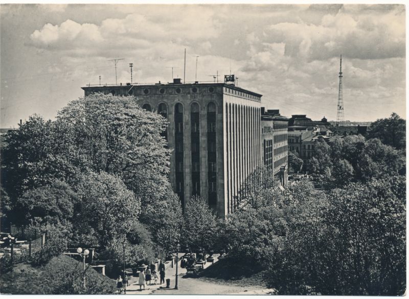 Fotopostkaart. Tallinna vaade. Vaade Harjumäelt. 1964. Foto: K. Oras