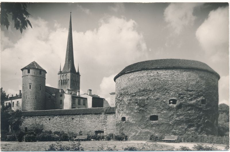 Fotopostkaart. Tallinna vaade. Paks Margareeta. 1962. Foto: E. Saar