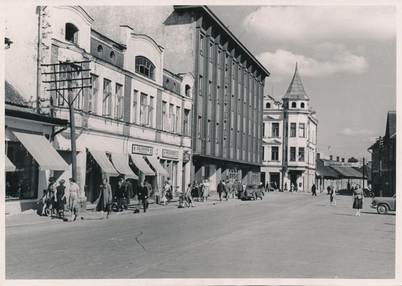 foto, Viljandi, Tartu tn, u 1960 F A.Kiisla