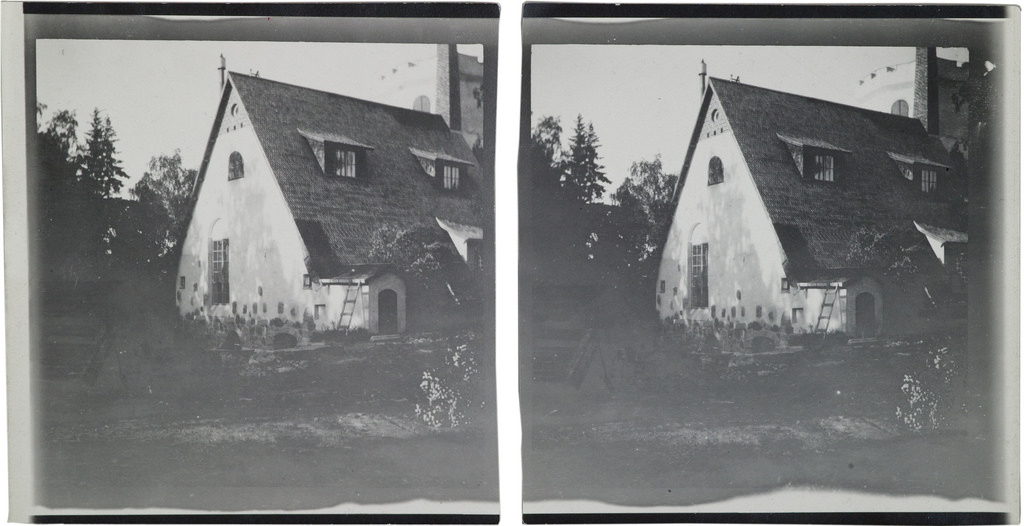 The Tarvaspää atelier house pictured from the southwest in June 1914