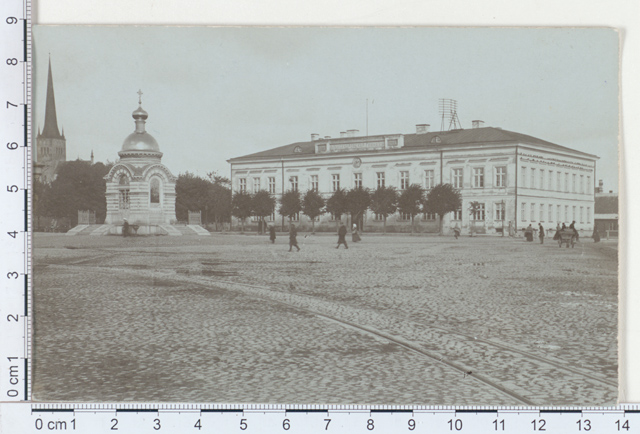 Tallinn, vene turu kabel ja Aleksandri Gümnaasium 1909
