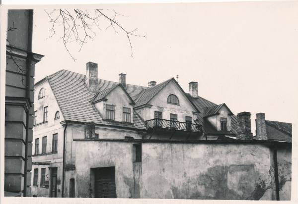 Tartu linnavaade. Ülikooli tn. 1958.a.