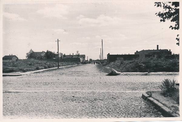 Tartu linnavaade. Narva tn. 14.08.1946.a.