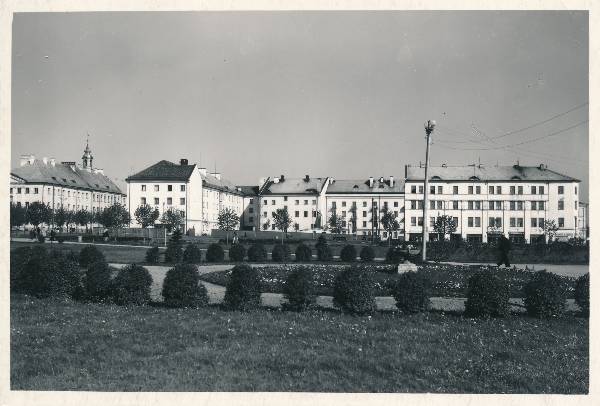 Kesklinna park. Tartu, 1957. Foto E. Selleke.