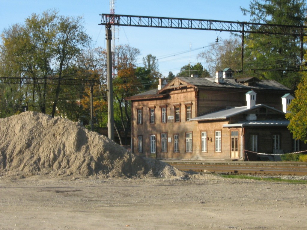 The main building of Aegviidu Station, 1870.