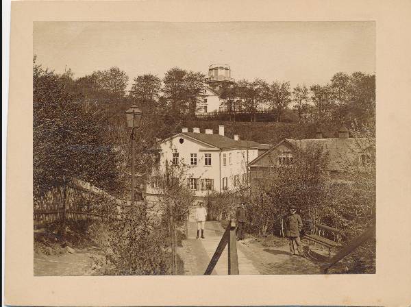 Trepp Tähe t otsa ja Vallikraavi tänava vahel (hiljem Senffi trepid). Tartu, 1890-1900.
