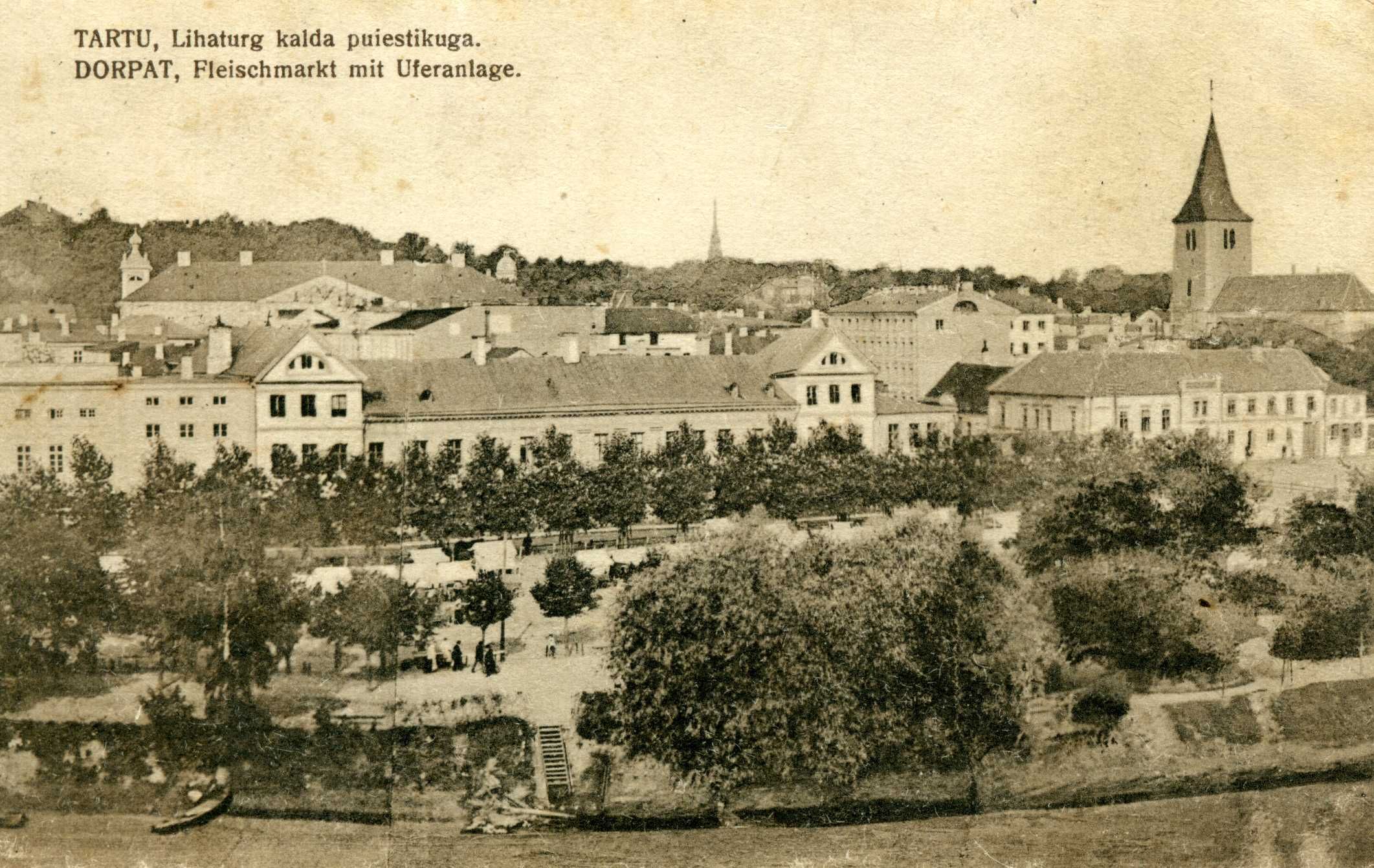 Lihaturg ja kaldapuiestik. Tartu, 1928