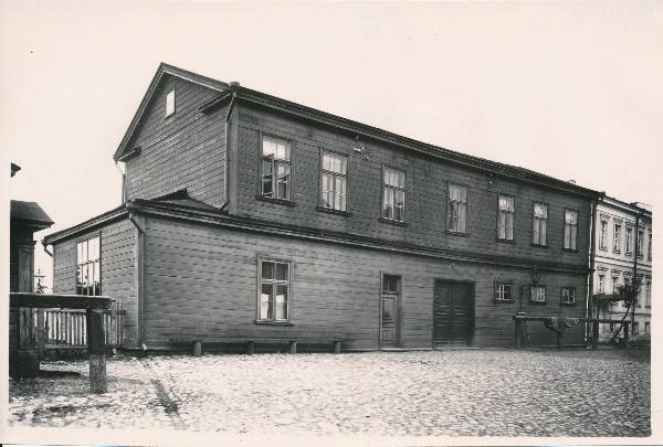Tartu linnavaade. Loomakliinik, Vene tn. 20. sajandi algus.