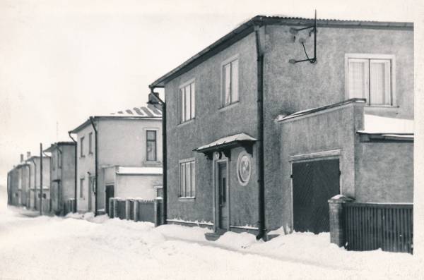 Uuselamud (eramud) Orava tänaval. Tartu, 1960-1965.