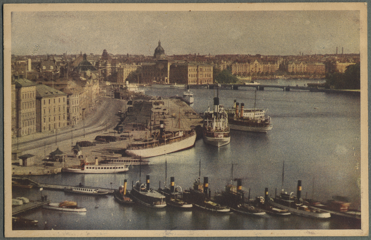 Postkaart: Helsingi sadam