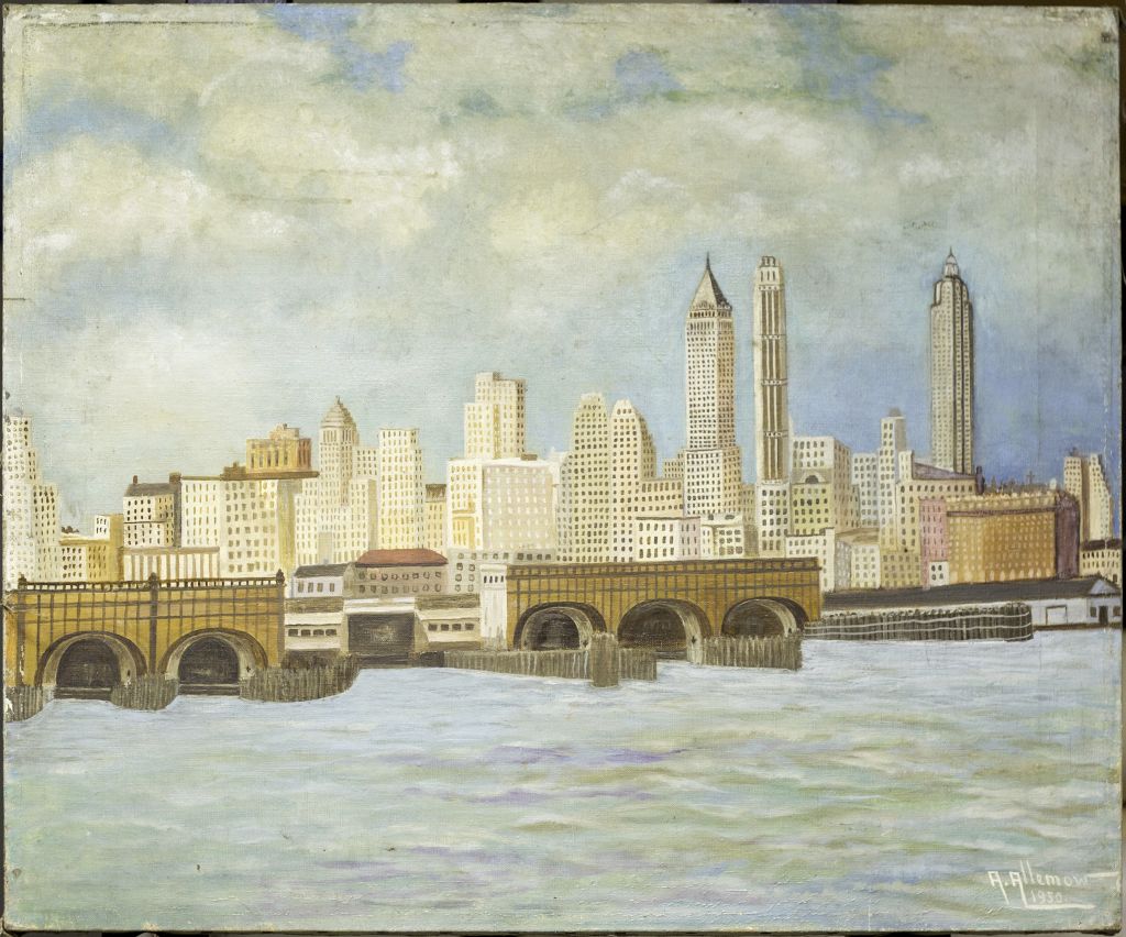 õlimaal, "New Yorgi vaade 1950.a."