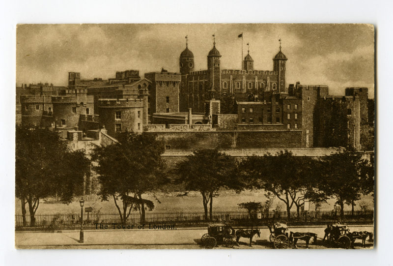 Postkaart: Tower of London