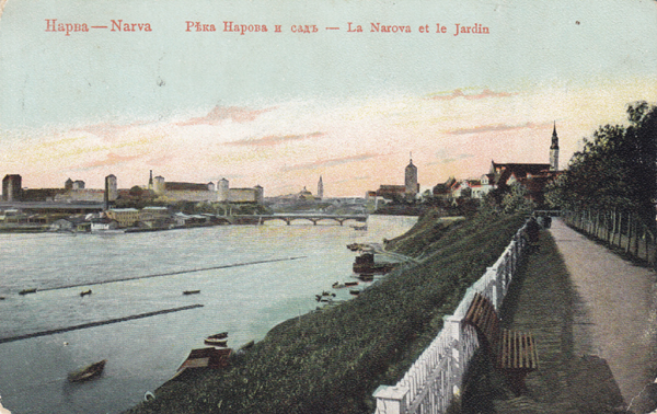 Narva. Puiestee bastionidel