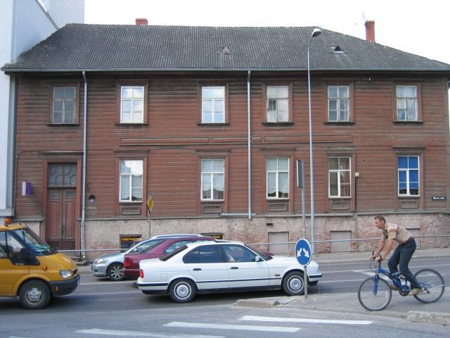 Wooden house in Tartu, Narva mnt 86, 1880