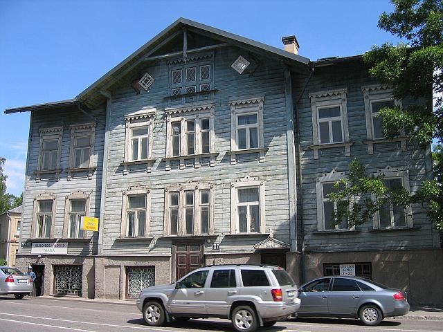 Wooden house in Tartu Narva mnt. 107, 1879-1880.a.