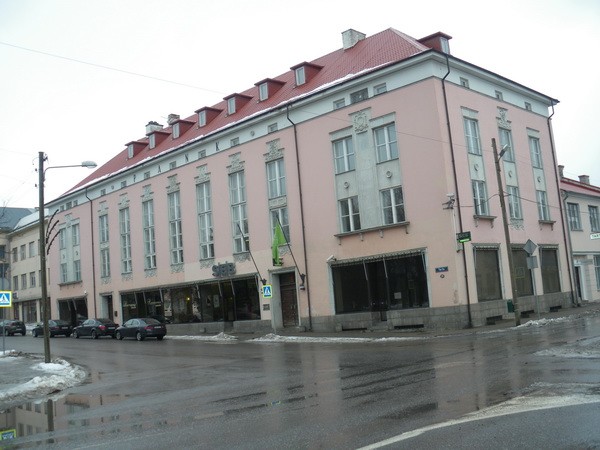 Bank building, Võru, Tartu 25, 1938