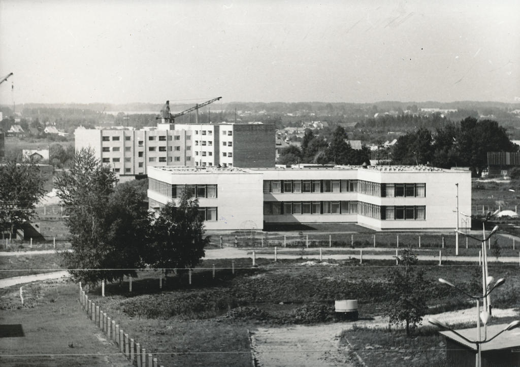 Foto. Võru 8. Lastepäevakodu Kooli tee 7- 1977.a.