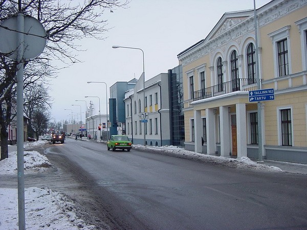 Tallinn Street Viljandi county Viljandi city Tallinn Street.