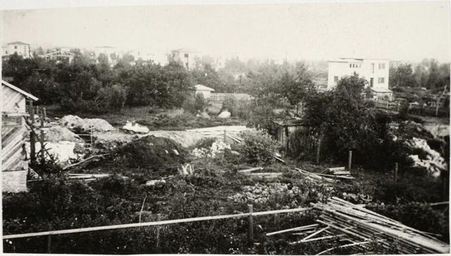 Vaade Merivälja aedlinna ehituskrundile ja ümbrusele