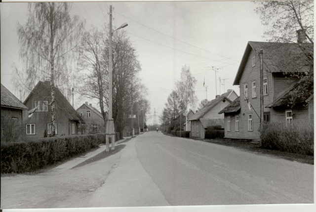 foto  Türi Väike-Pärnu tänav 1996