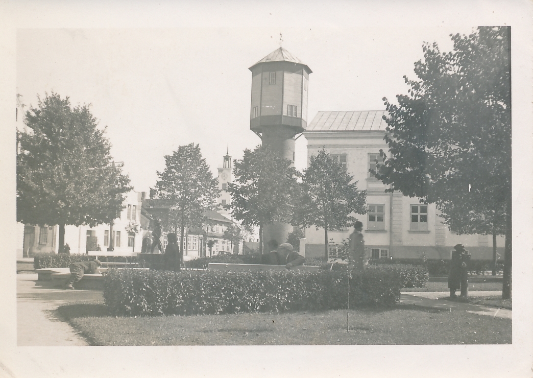 foto, Viljandi, Laidoneri plats, veetorn, 1939