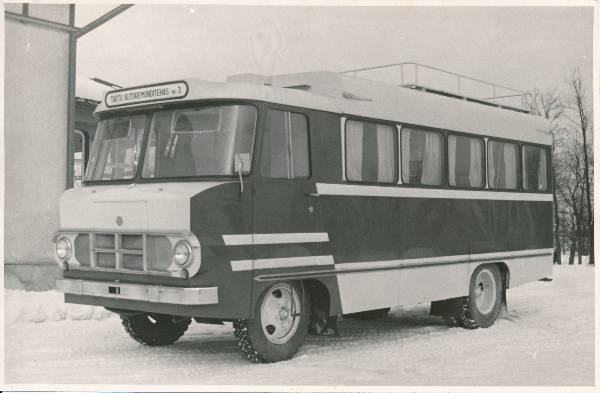 Tartu autoremonditehas, toodang. Furgoonauto TA-942T. Tartu, 1963.